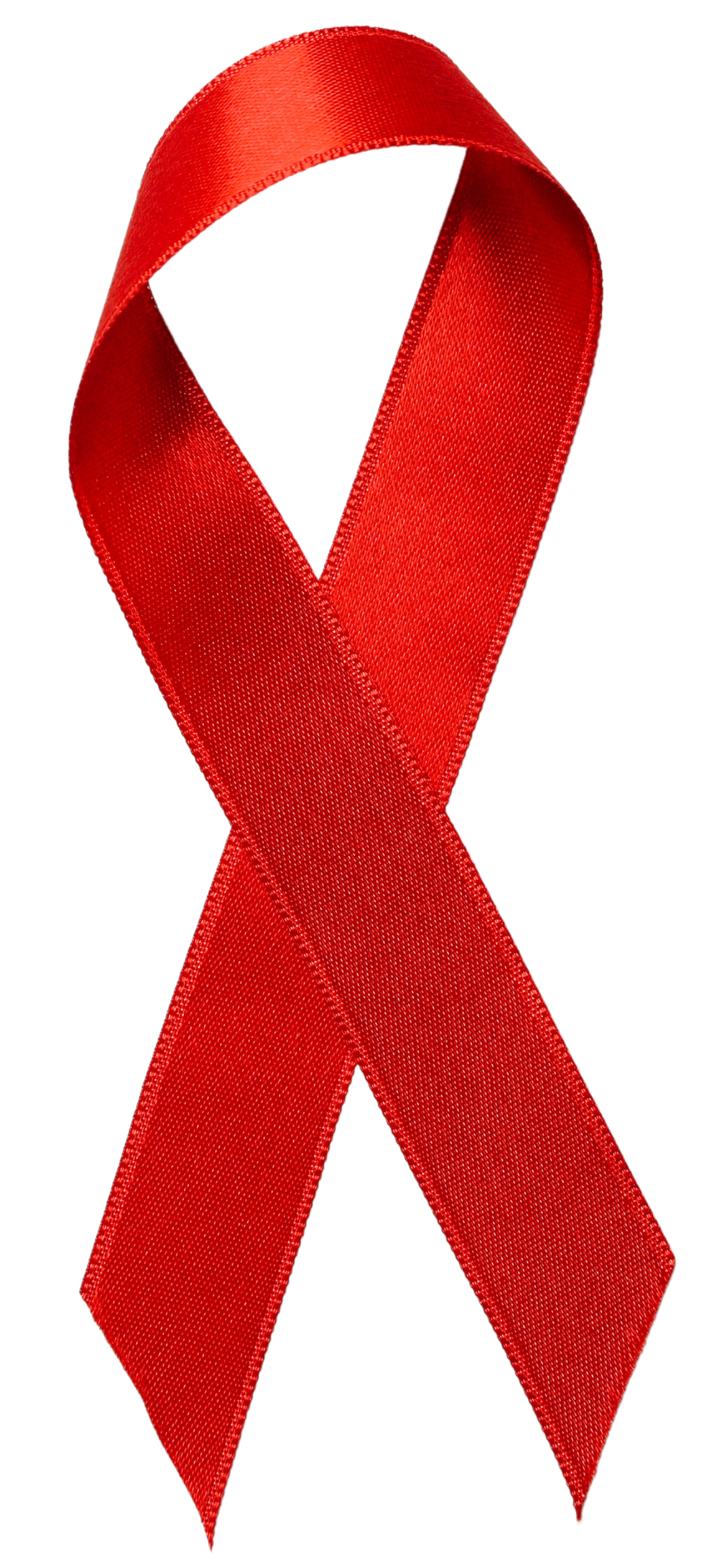 HIV red ribbon